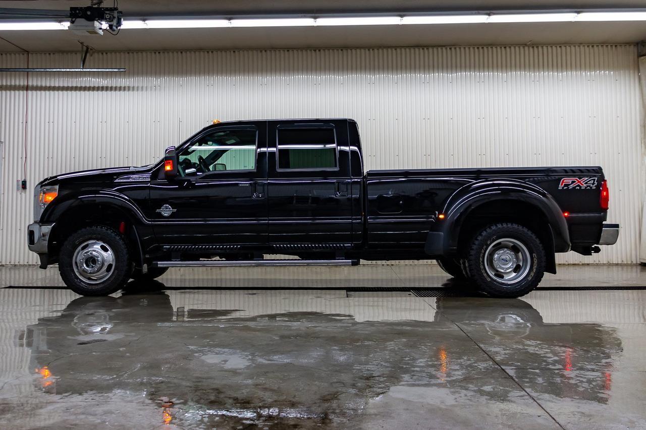 2016 Ford F-350 4x4 Crew Cab Lariat FX4 Dually Diesel Red Deer AB