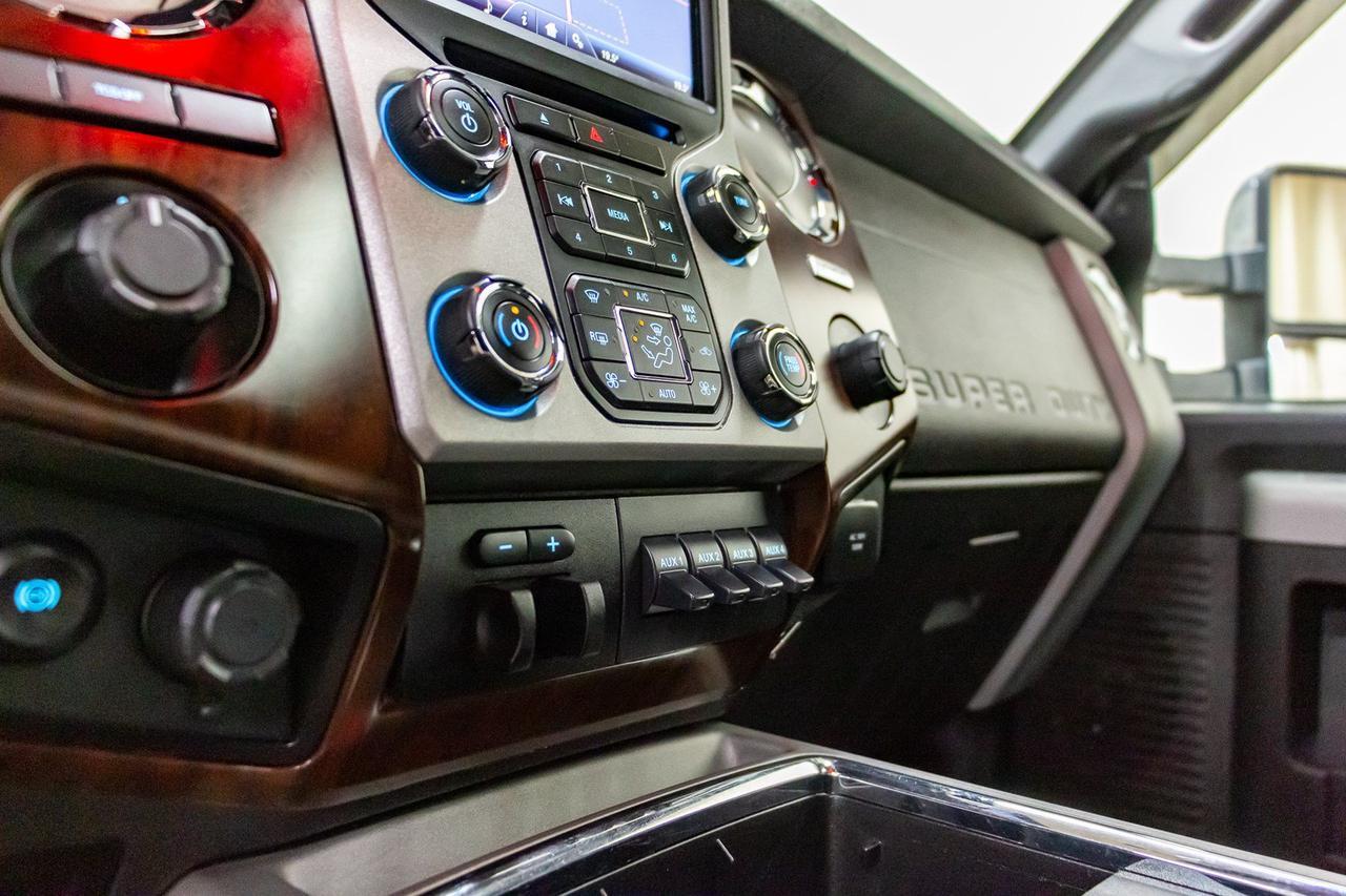 2016 Ford F-350 4x4 Crew Cab Lariat FX4 Dually Diesel Red Deer AB