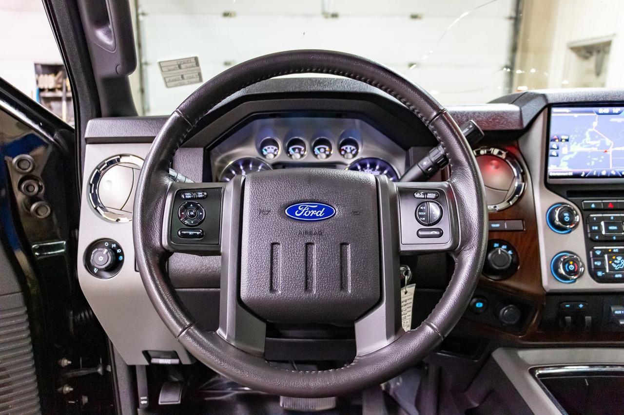 2016 Ford F-350 4x4 Crew Cab Lariat FX4 Dually Diesel Red Deer AB