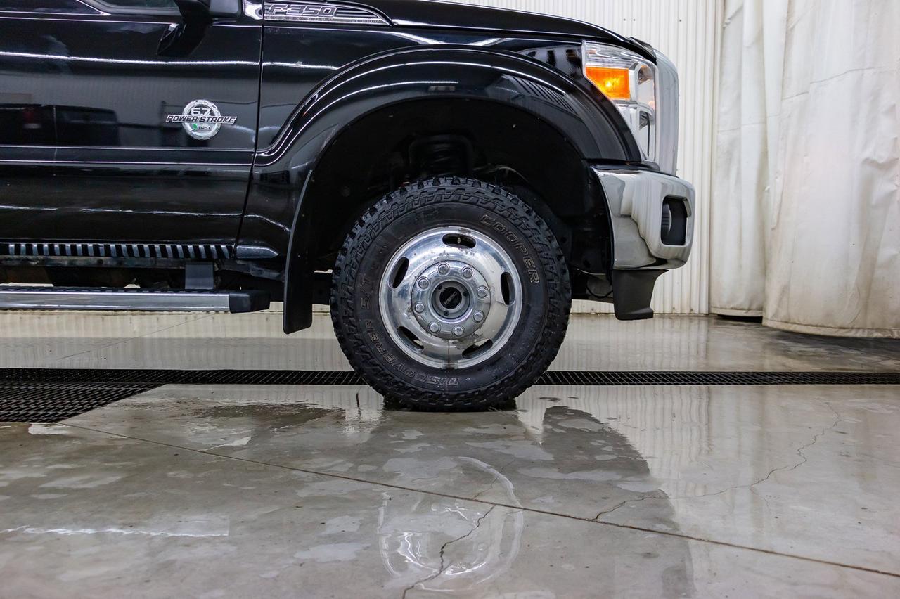 2016 Ford F-350 4x4 Crew Cab Lariat FX4 Dually Red Deer AB