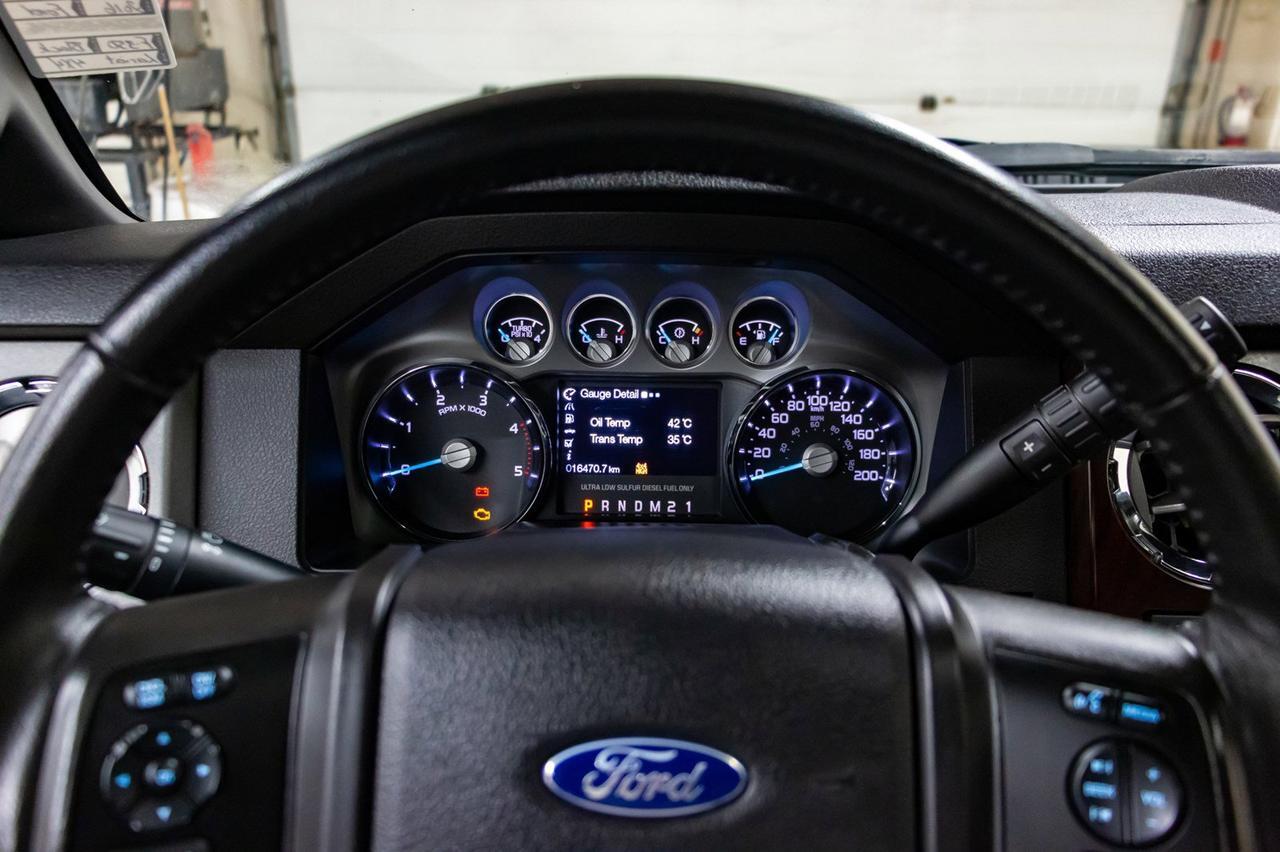 2016 Ford F-350 4x4 Crew Cab Lariat FX4 Longbox Diesel Red Deer AB