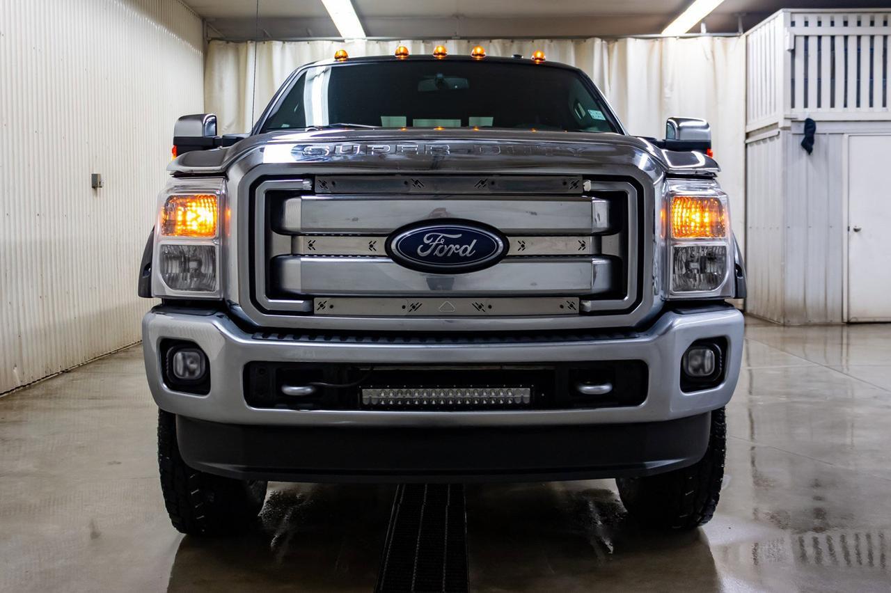 2016 Ford F-350 4x4 Crew Cab Lariat FX4 Longbox Diesel Red Deer AB