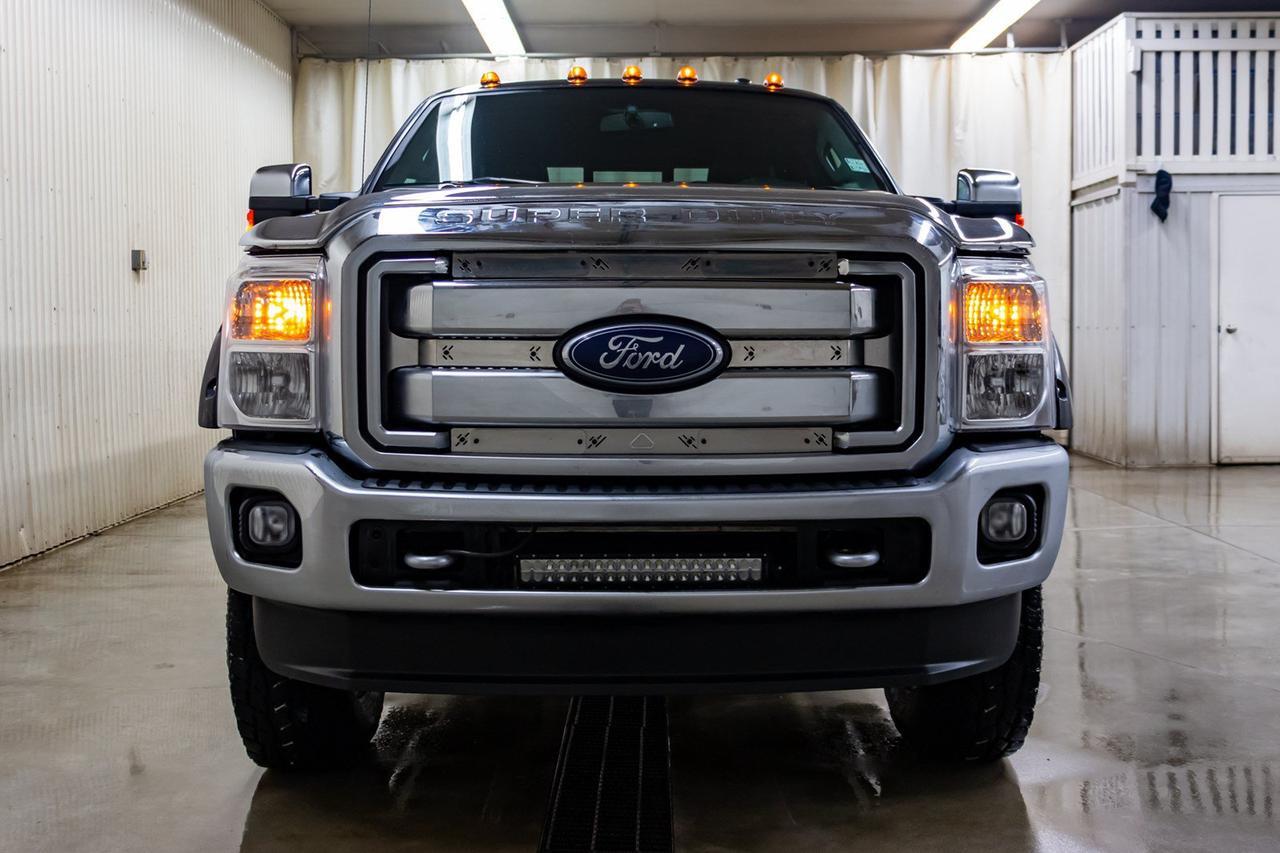 2016 Ford F-350 4x4 Crew Cab Lariat FX4 Longbox Diesel Red Deer AB