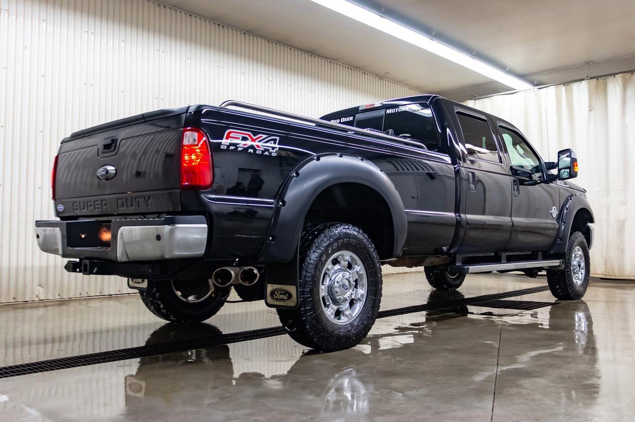 2016 Ford F-350 4x4 Crew Cab Lariat FX4 Longbox Diesel Red Deer AB