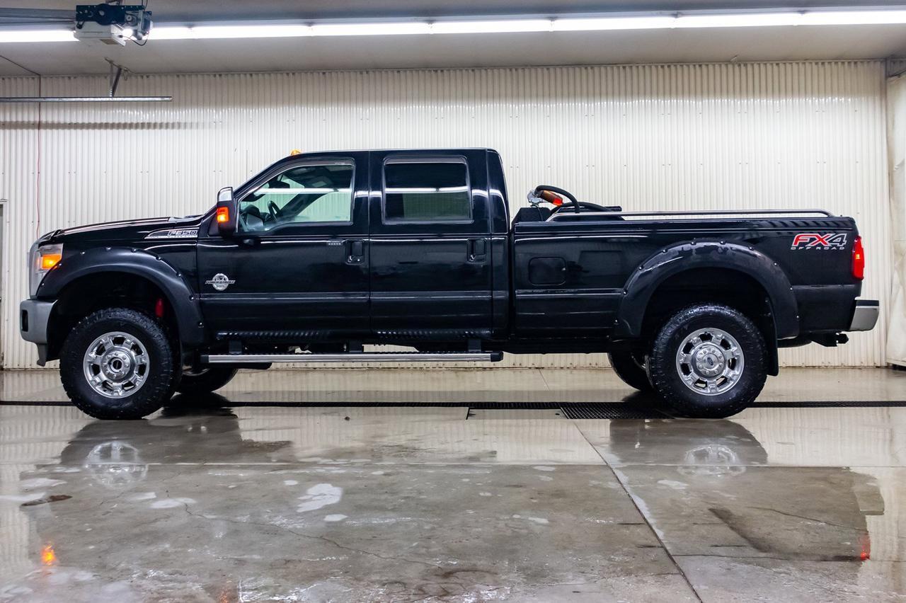 2016 Ford F-350 4x4 Crew Cab Lariat FX4 Longbox Diesel Red Deer AB