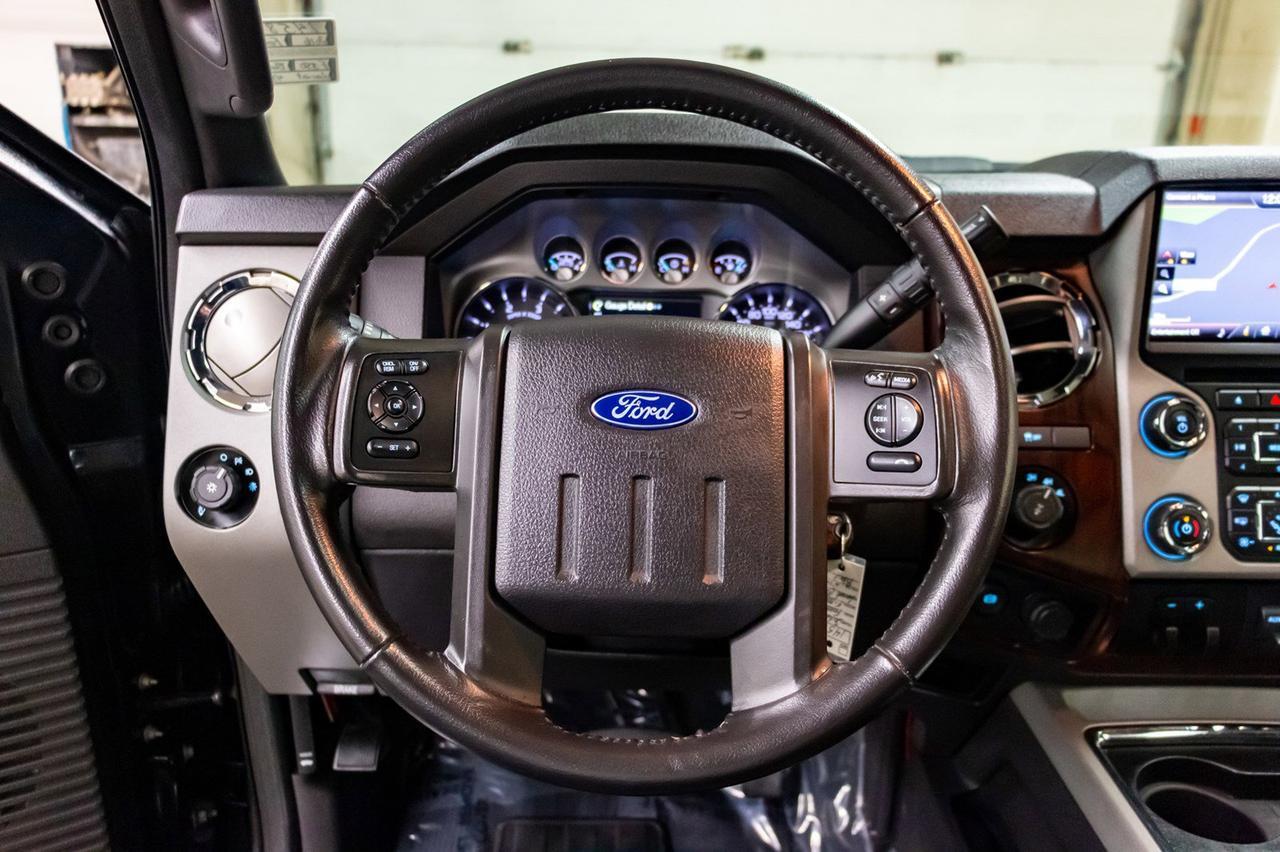 2016 Ford F-350 4x4 Crew Cab Lariat FX4 Longbox Diesel Red Deer AB