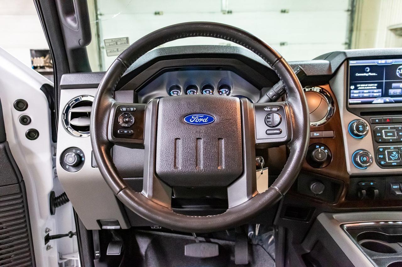 2016 Ford F-350 4x4 Crew Cab Lariat Leather BCam Red Deer AB