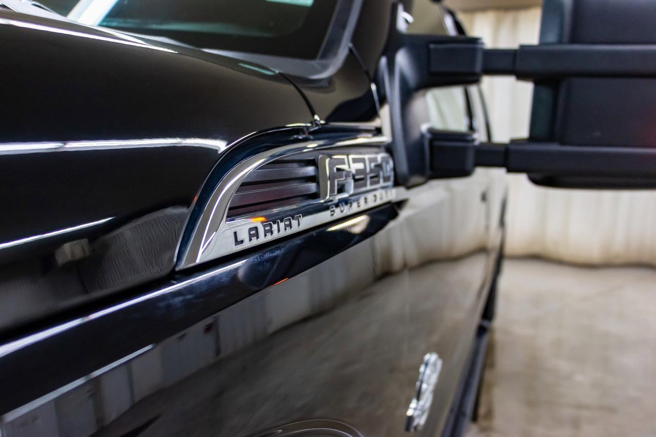 2016 Ford F-350 4x4 Crew Cab Lariat Longbox Diesel Leather Nav BCam Red Deer AB