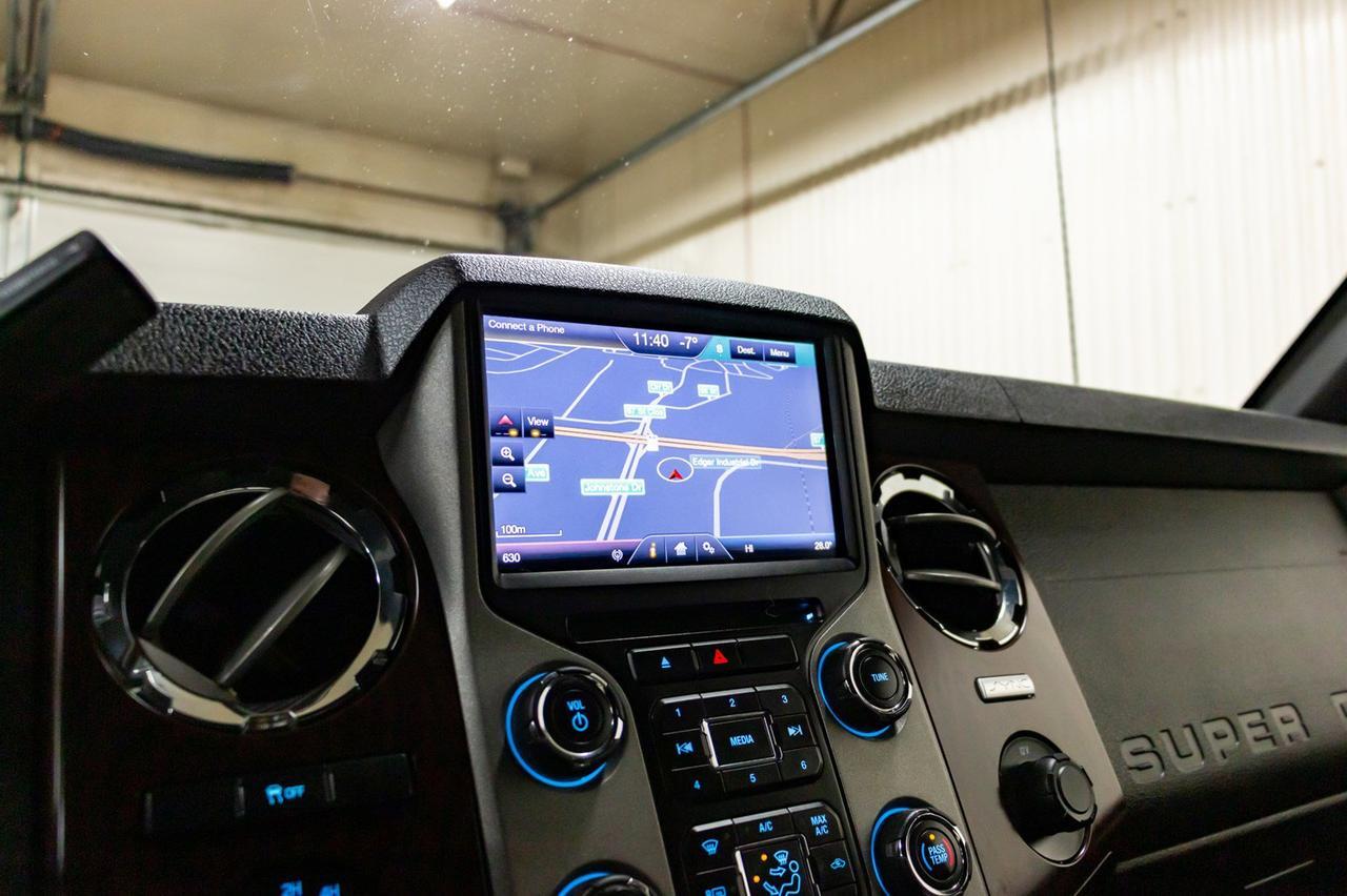 2016 Ford F-350 4x4 Crew Cab Lariat Longbox Diesel Leather Nav BCam Red Deer AB