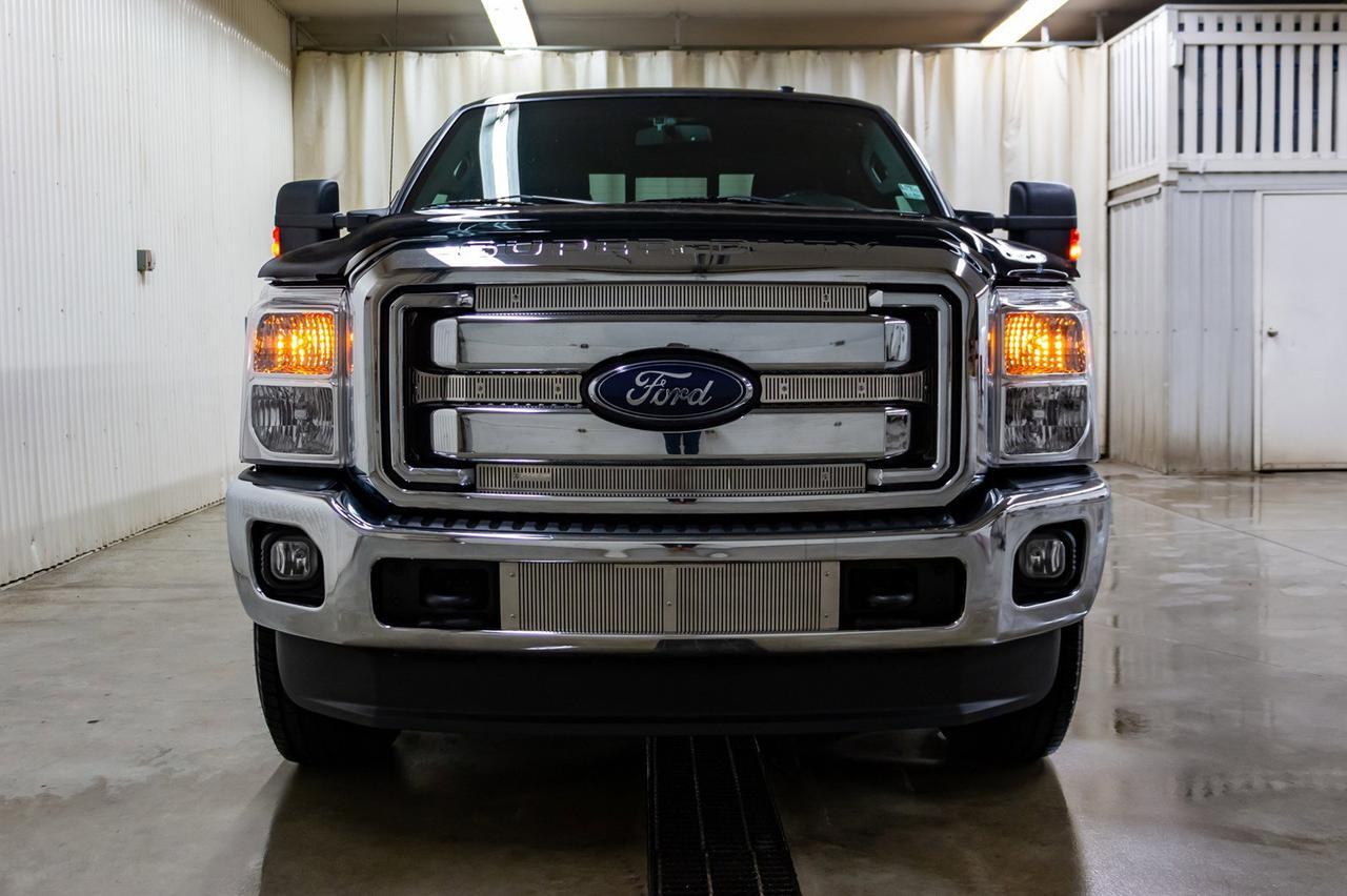 2016 Ford F-350 4x4 Crew Cab Lariat Longbox Diesel Leather Nav BCam Red Deer AB