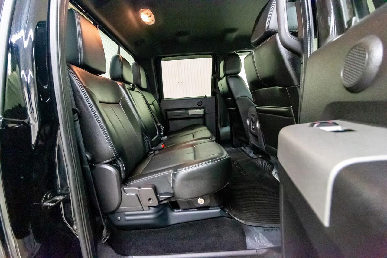 2016 Ford F-350 4x4 Crew Cab Lariat Longbox Diesel Leather Nav BCam Red Deer AB