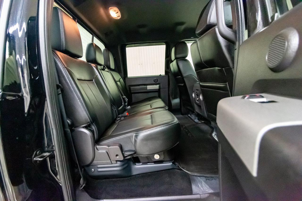 2016 Ford F-350 4x4 Crew Cab Lariat Longbox Diesel Leather Nav BCam Red Deer AB