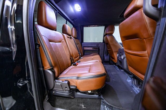 2016 Ford F-350 4x4 Crew Cab Platinum Diesel Leather Roof Nav Red Deer AB