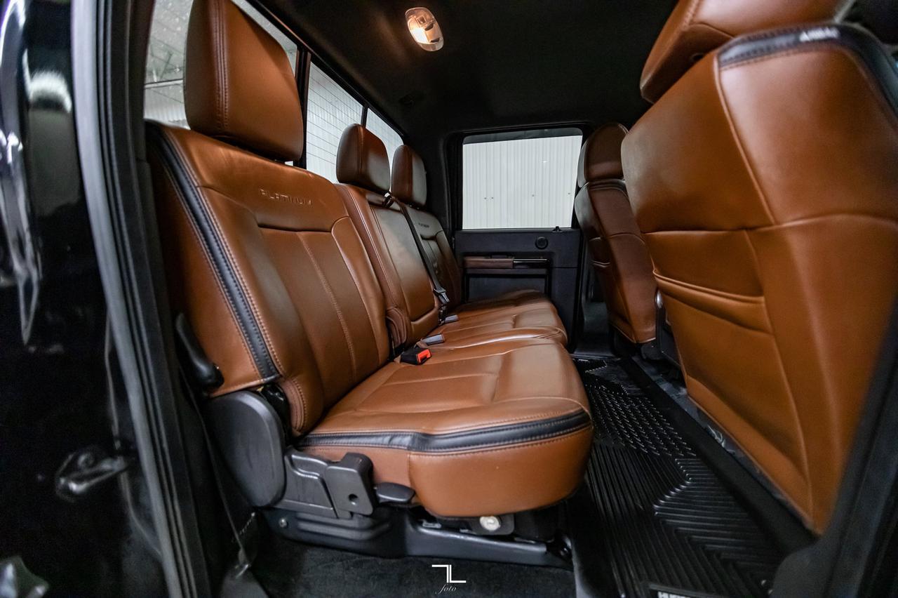 2016 Ford F-350 4x4 Crew Cab Platinum Diesel Leather Roof Nav Red Deer AB