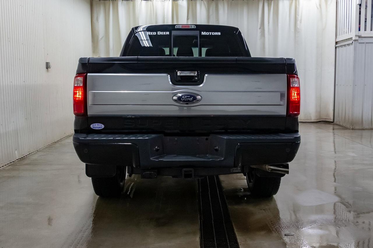 2016 Ford F-350 4x4 Crew Cab Platinum Diesel Leather Roof Nav Red Deer AB
