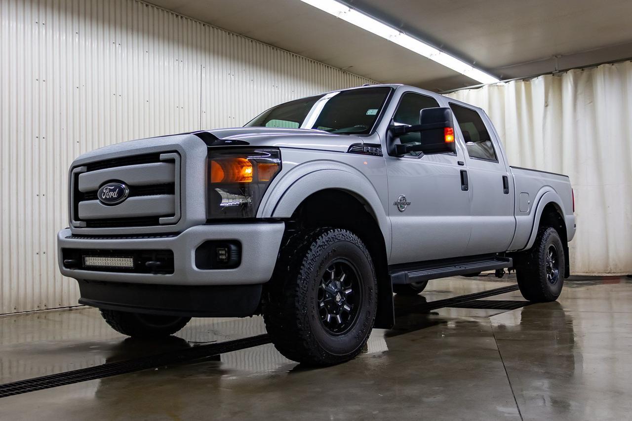 2016 Ford F-350 4x4 Crew Cab XLT Diesel BCam Red Deer AB