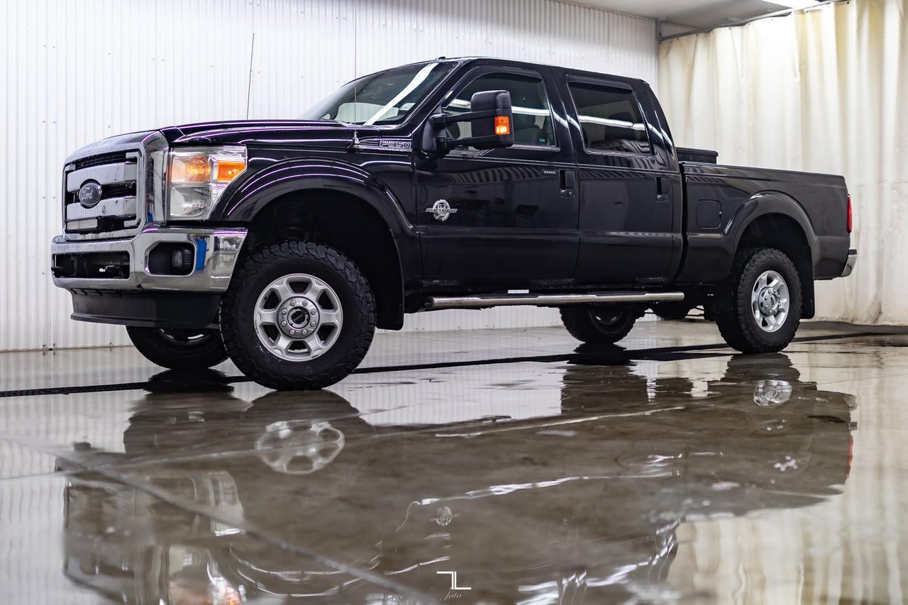 2016 Ford F-350 4x4 Crew Cab XLT Diesel Red Deer AB