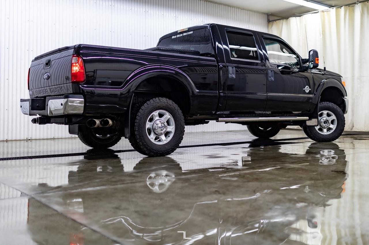 2016 Ford F-350 4x4 Crew Cab XLT Diesel Red Deer AB