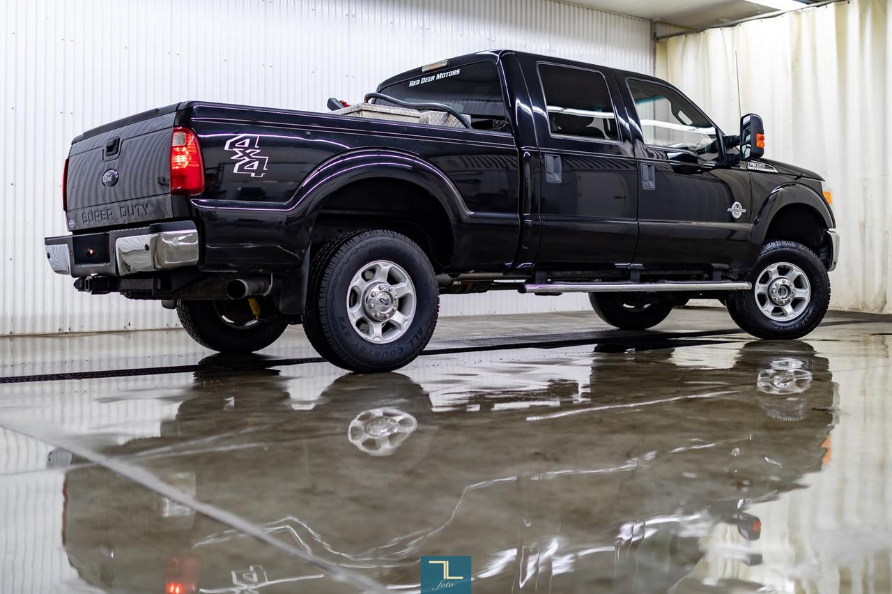 2016 Ford F-350 4x4 Crew Cab XLT Diesel Red Deer AB