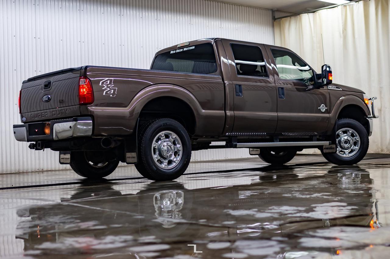 2016 Ford F-350 4x4 Crew Cab XLT Diesel Red Deer AB