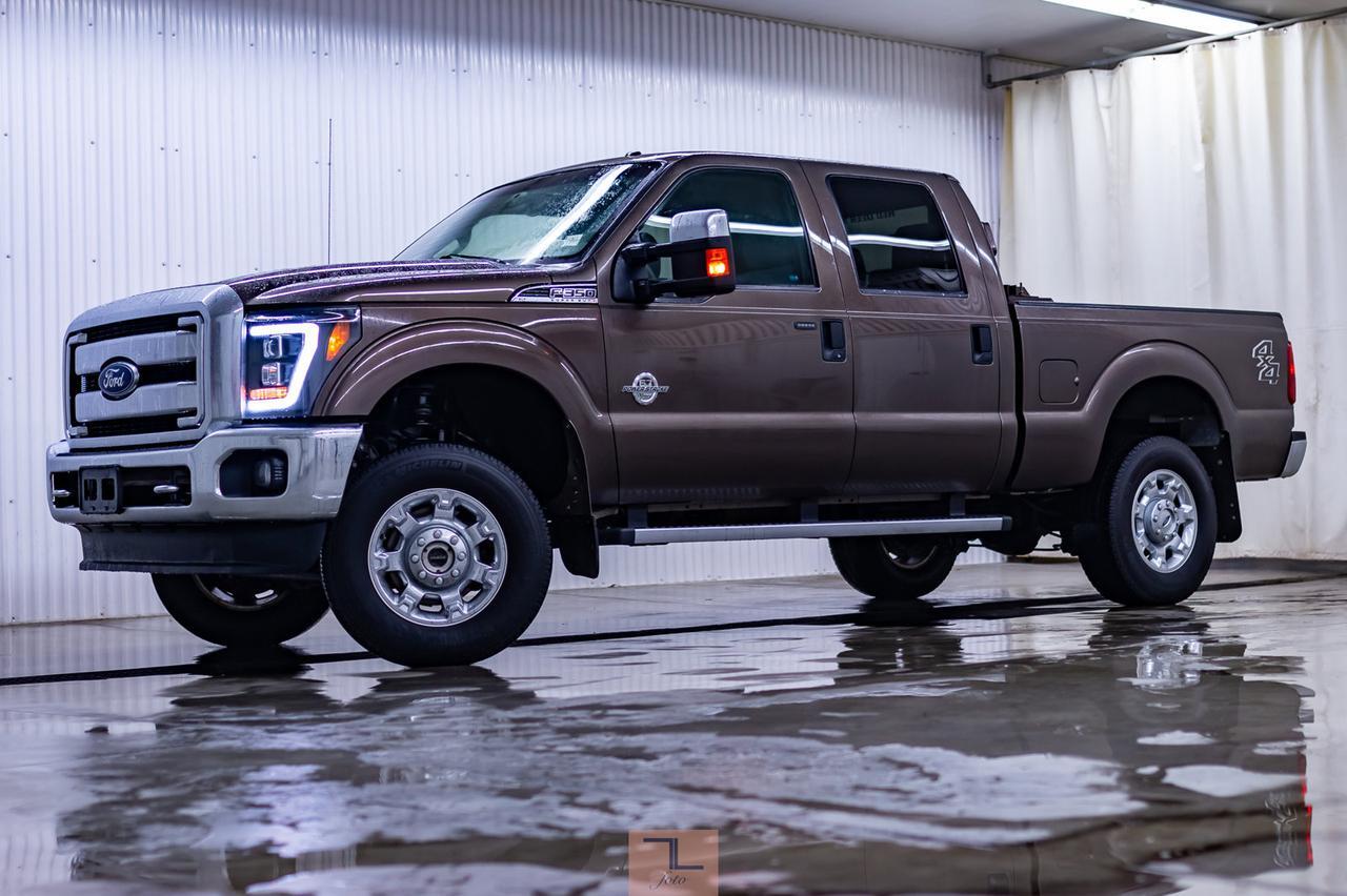 2016 Ford F-350 4x4 Crew Cab XLT Diesel Red Deer AB