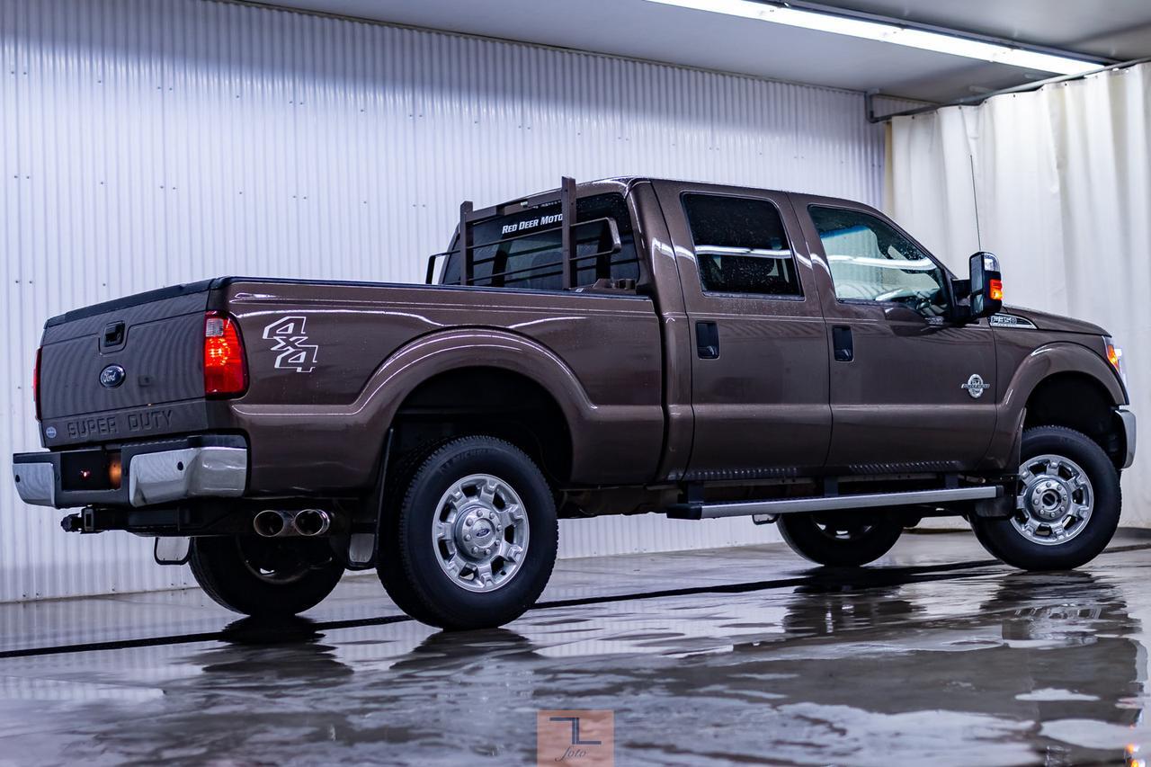 2016 Ford F-350 4x4 Crew Cab XLT Diesel Red Deer AB