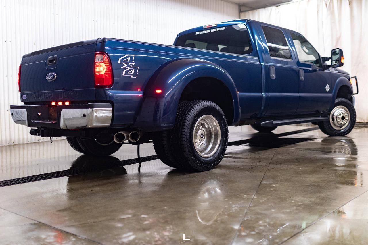 2016 Ford F-350 4x4 Crew Cab XLT Dually Diesel PSeat Red Deer AB