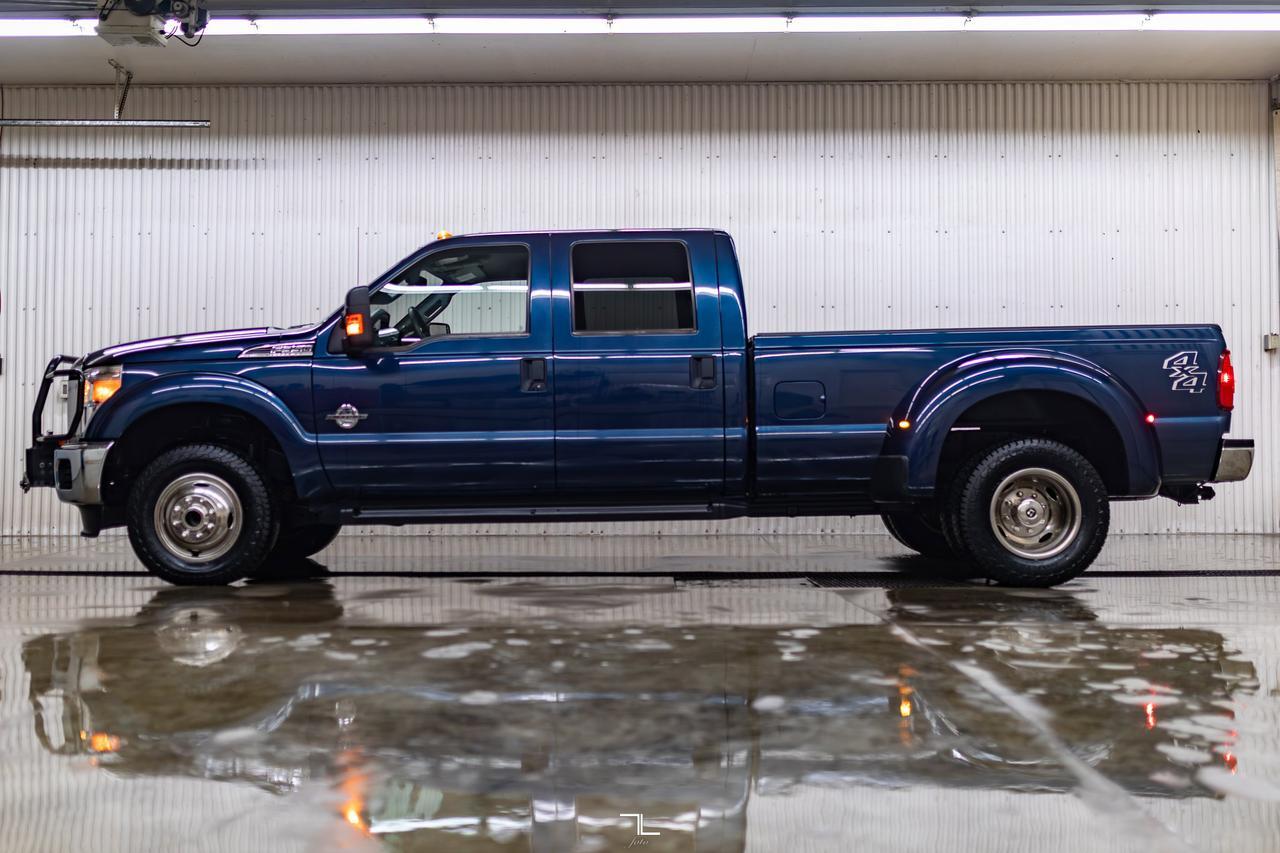 2016 Ford F-350 4x4 Crew Cab XLT Dually Diesel PSeat Red Deer AB