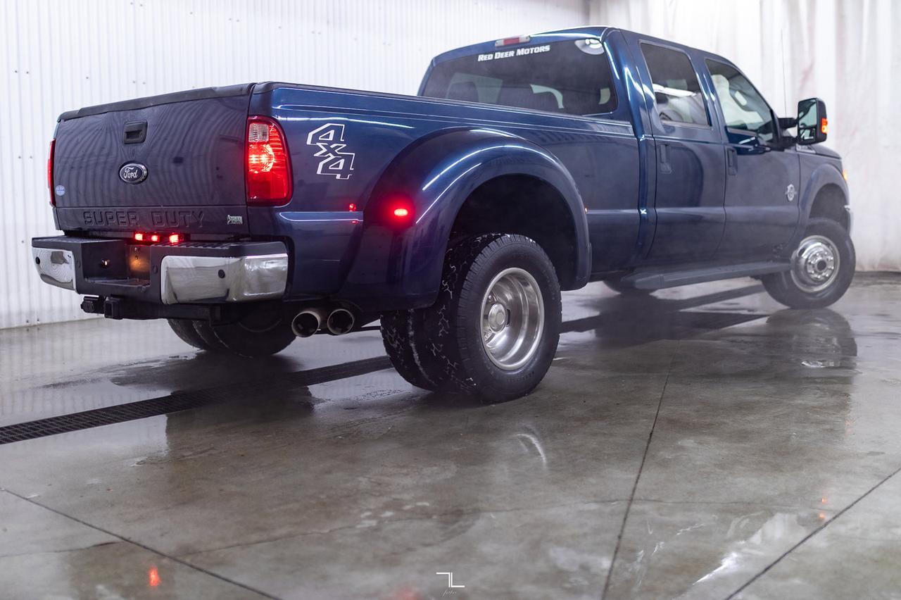 2016 Ford F-350 4x4 Crew Cab XLT Dually Diesel Red Deer AB