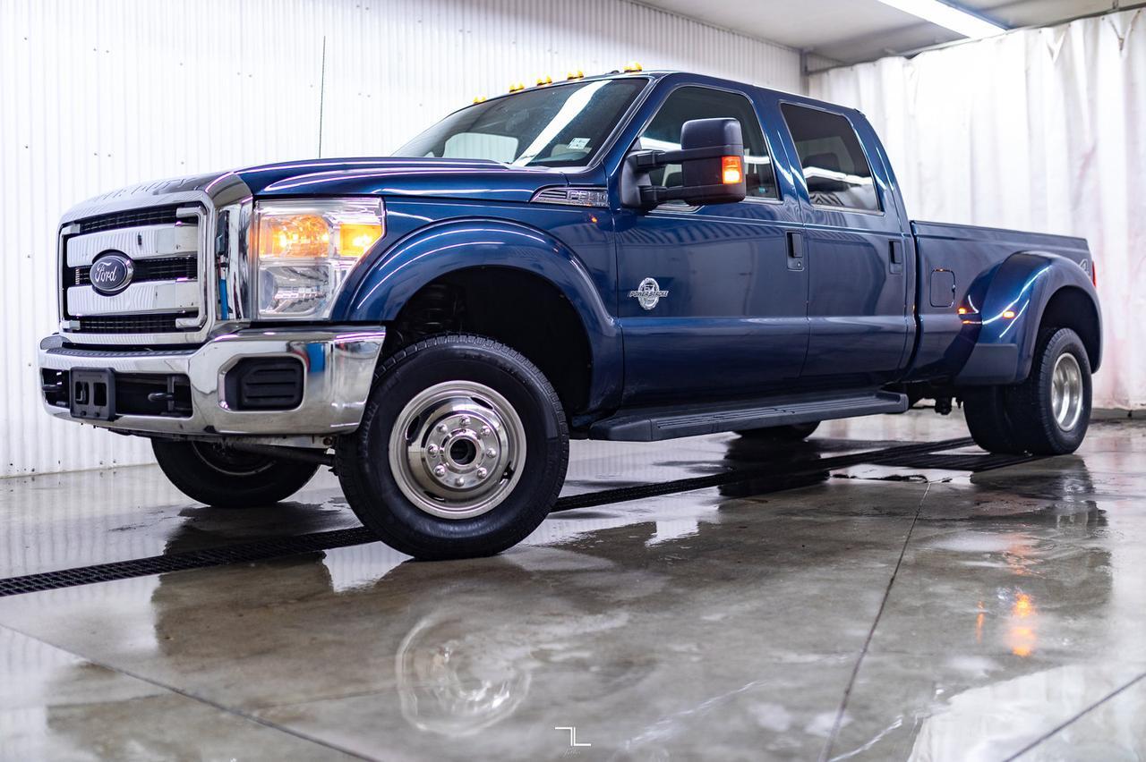 2016 Ford F-350 4x4 Crew Cab XLT Dually Diesel Red Deer AB