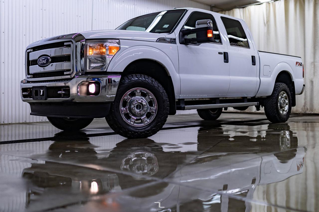 2016 Ford F-350 4x4 Crew Cab XLT FX4 BCam Red Deer AB