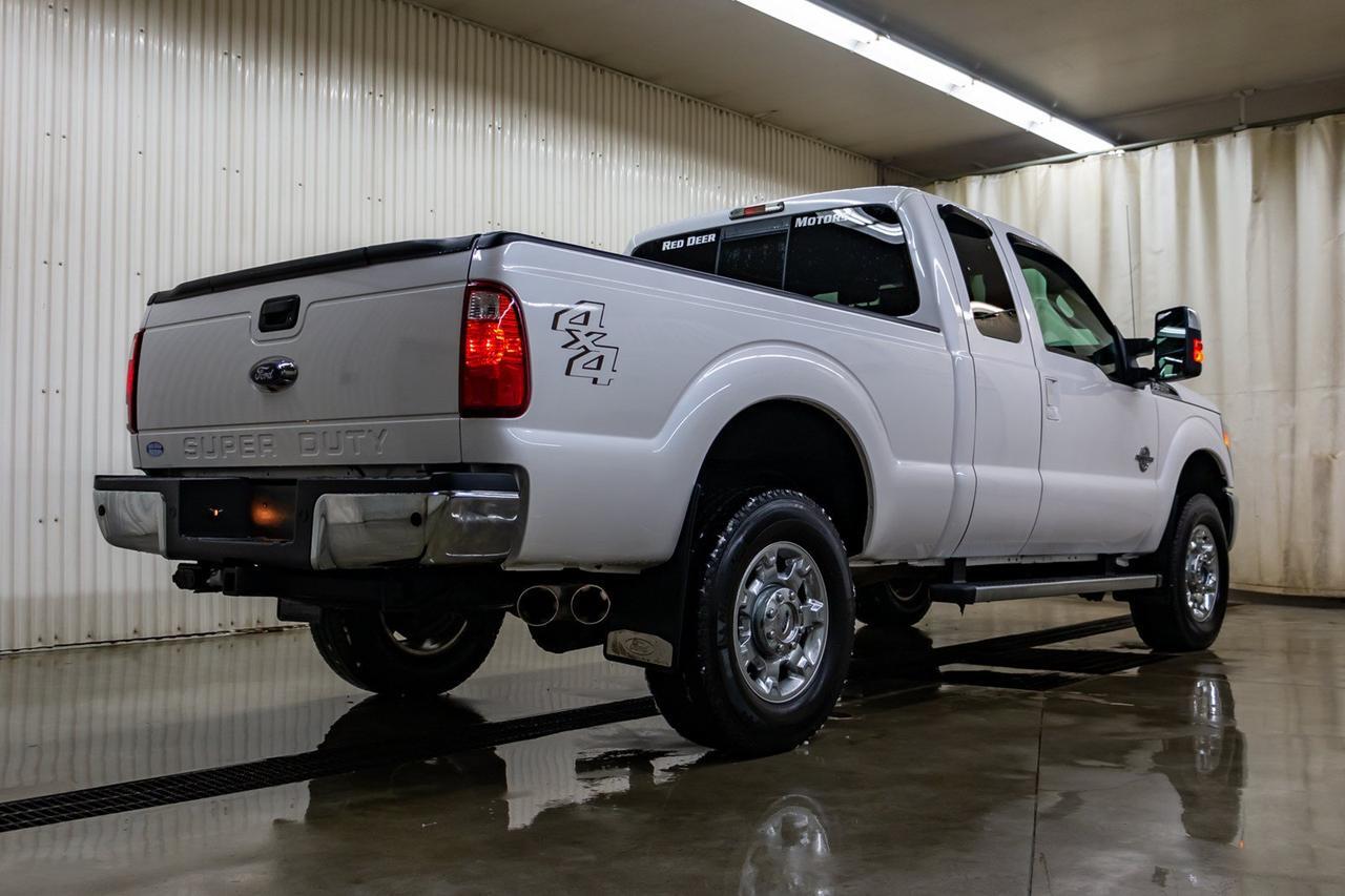 2016 Ford F-350 4x4 Super Cab Lariat Diesel Leather Nav BCam Red Deer AB