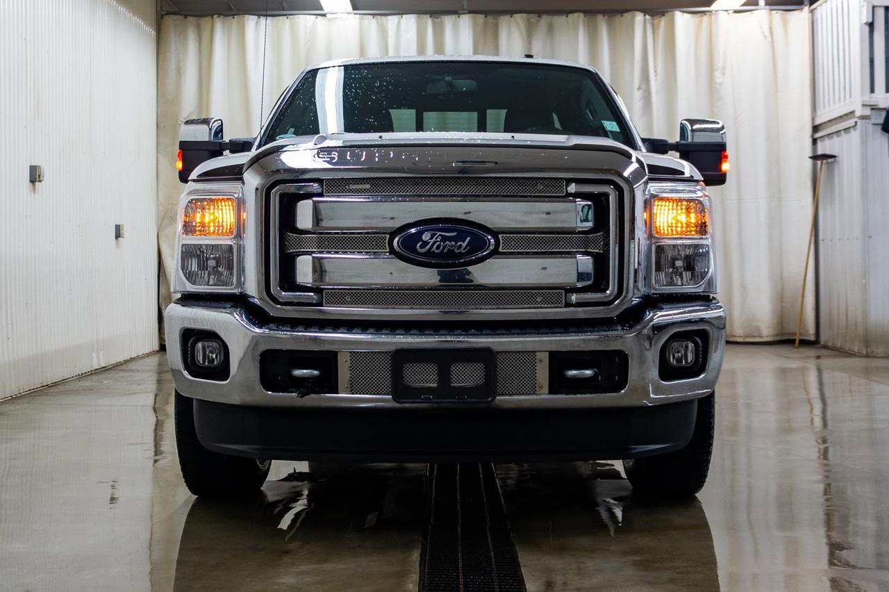 2016 Ford F-350 4x4 Super Cab Lariat Diesel Leather Nav BCam Red Deer AB