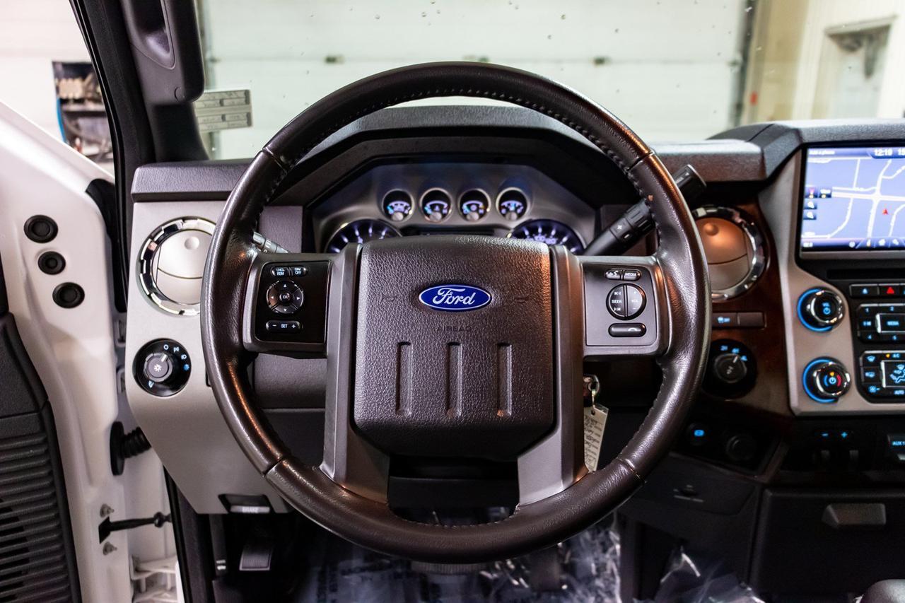 2016 Ford F-350 4x4 Super Cab Lariat Diesel Leather Nav BCam Red Deer AB