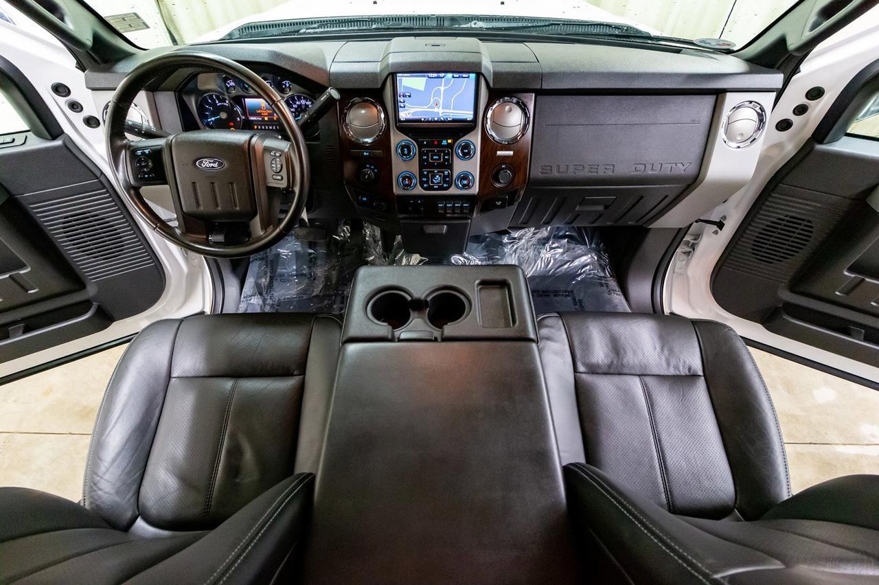 2016 Ford F-350 4x4 Super Cab Lariat Diesel Leather Nav BCam Red Deer AB