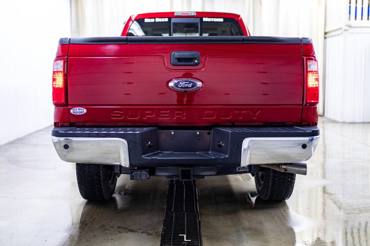 2016 Ford F-350 4x4 Super Cab Lariat Longbox Diesel Leather Nav Red Deer AB