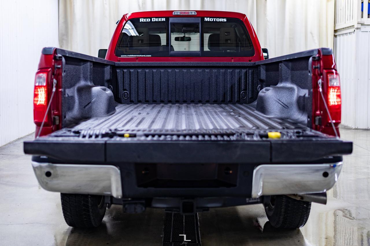 2016 Ford F-350 4x4 Super Cab Lariat Longbox Diesel Leather Nav Red Deer AB