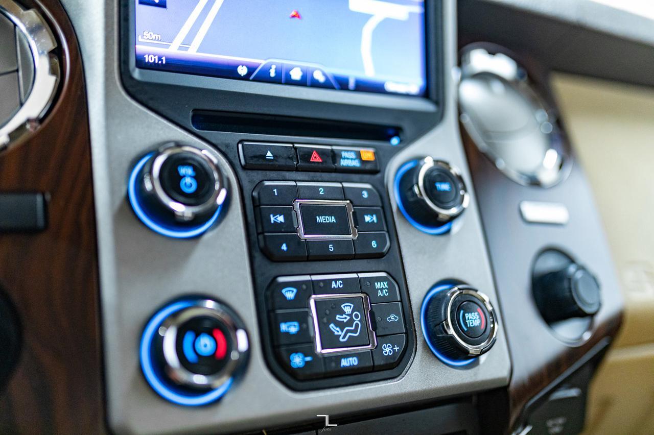 2016 Ford F-350 4x4 Super Cab Lariat Longbox Diesel Leather Nav Red Deer AB