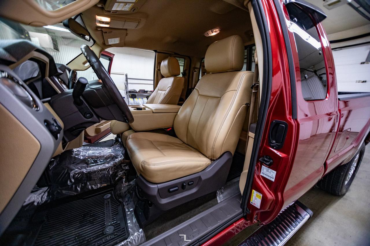 2016 Ford F-350 4x4 Super Cab Lariat Longbox Diesel Leather Nav Red Deer AB