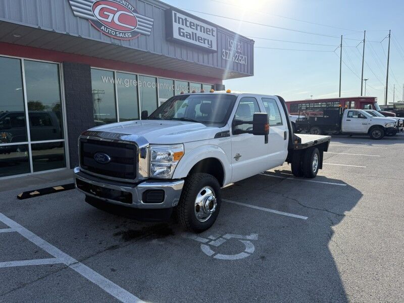 2016 Ford F-350 DRW 4x4 Diesel Flatbed 78k mi's XL Collinsville OK