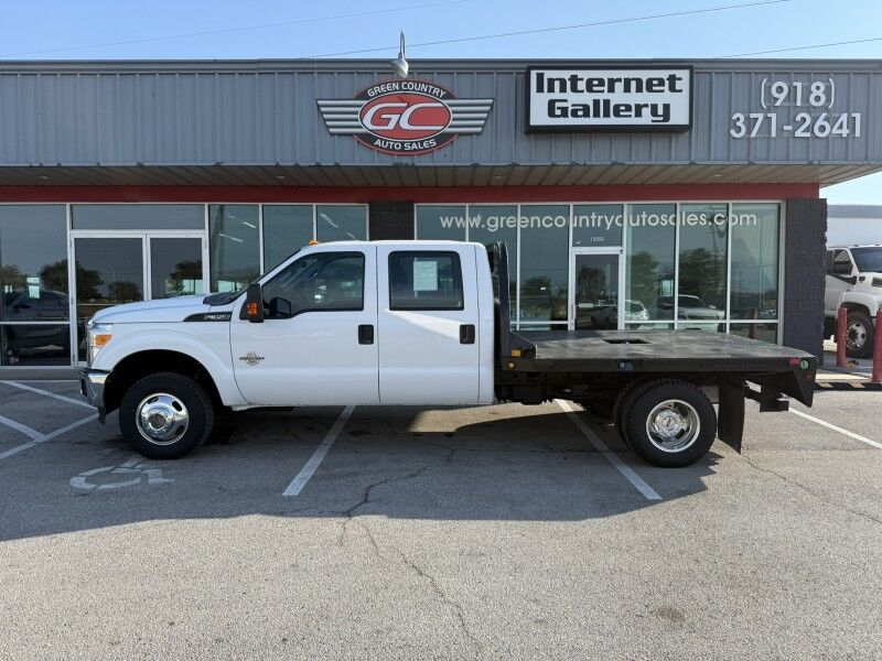 2016 Ford F-350 DRW 4x4 Diesel Flatbed 78k mi's XL Collinsville OK