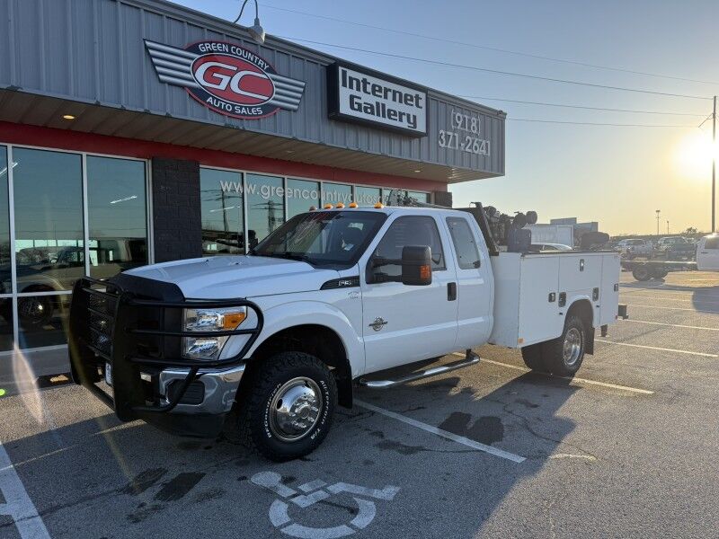 2016 Ford F-350 DRW 4x4 Diesel Utility w/ Crane XL Collinsville OK