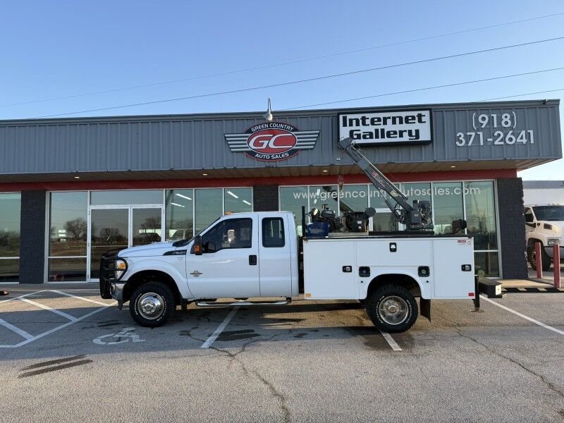 2016 Ford F-350 DRW 4x4 Diesel Utility w/ Crane XL Collinsville OK