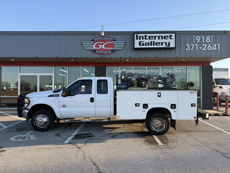 2016 Ford F-350 DRW 4x4 Diesel Utility w/ Crane XL Collinsville OK