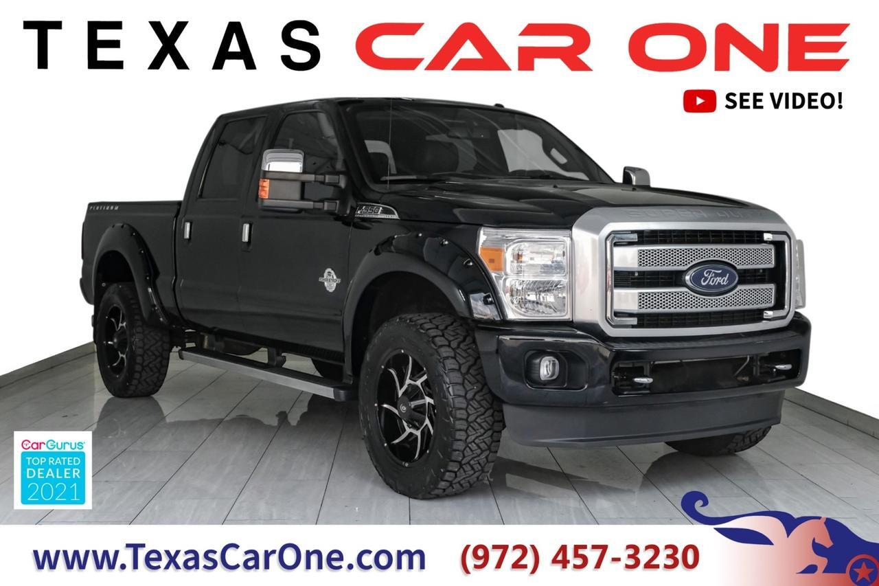 2016 Ford F-350 SD LARIAT 4WD CREW CAB 6.7L DIESEL PLATINUM PKG NAVIGATION SUNROOF