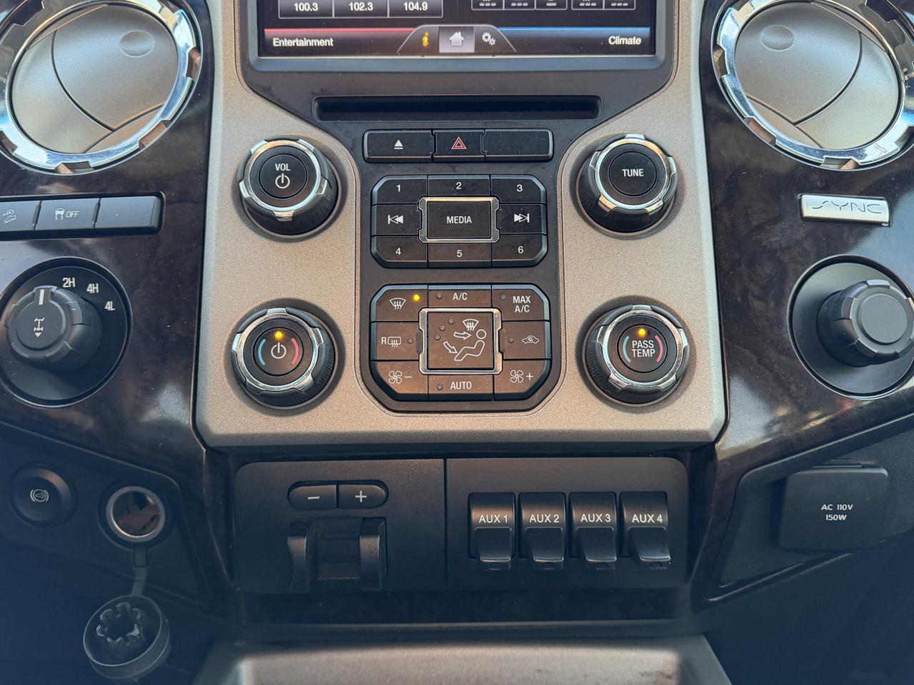 2016 Ford F-350 SRW Super Duty Crew Cab 4x4 | Platinum | 6" Lift | 37" Tires | Deleted | Tuned | Fully Loaded Redwater AB