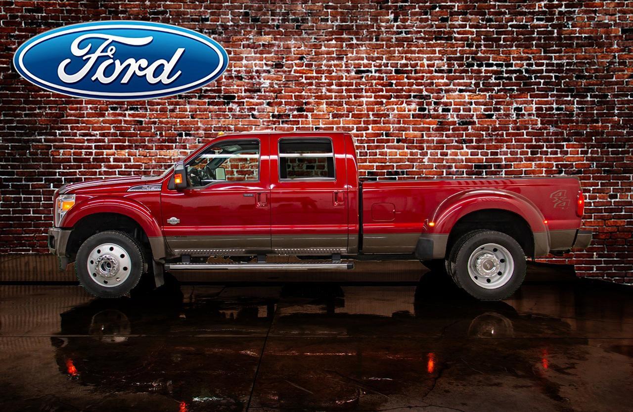 2016 Ford F-450 4x4 Crew Cab King Ranch Dually Diesel Leather Roof Nav