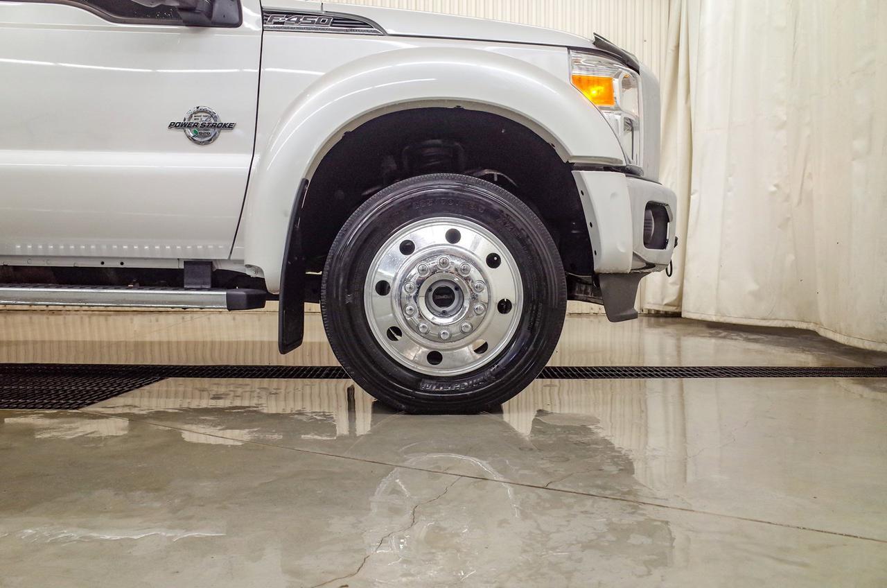 2016 Ford F-450 4x4 Crew Cab Lariat FX4 Dually Diesel Red Deer AB