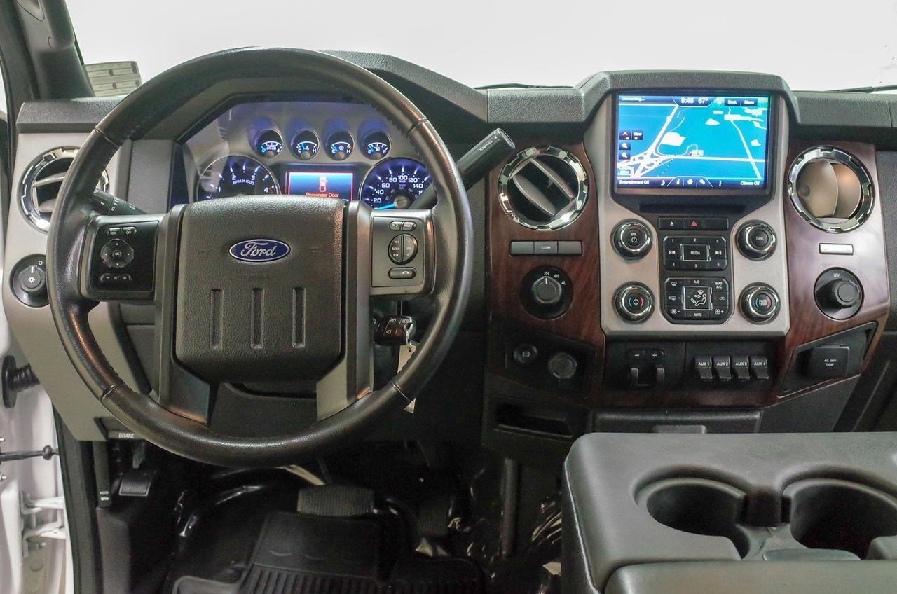 2016 Ford F-450 4x4 Crew Cab Lariat FX4 Dually Diesel Red Deer AB