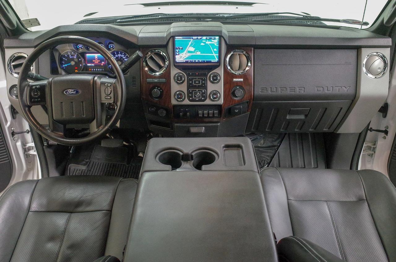 2016 Ford F-450 4x4 Crew Cab Lariat FX4 Dually Diesel Red Deer AB